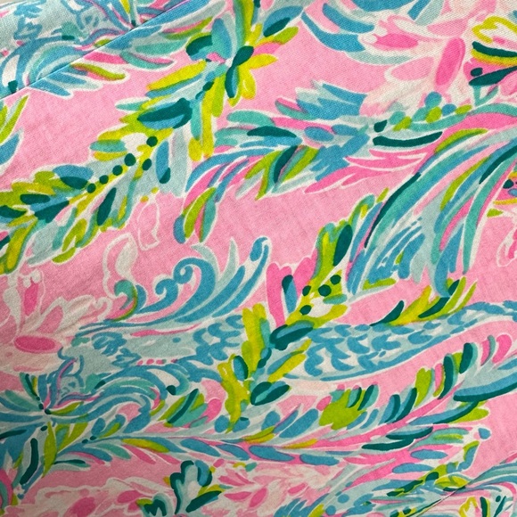 Lilly Pulitzer Women's Kristen Dress Multi Unicorn of the Sea sz XS - Picture 7 of 7